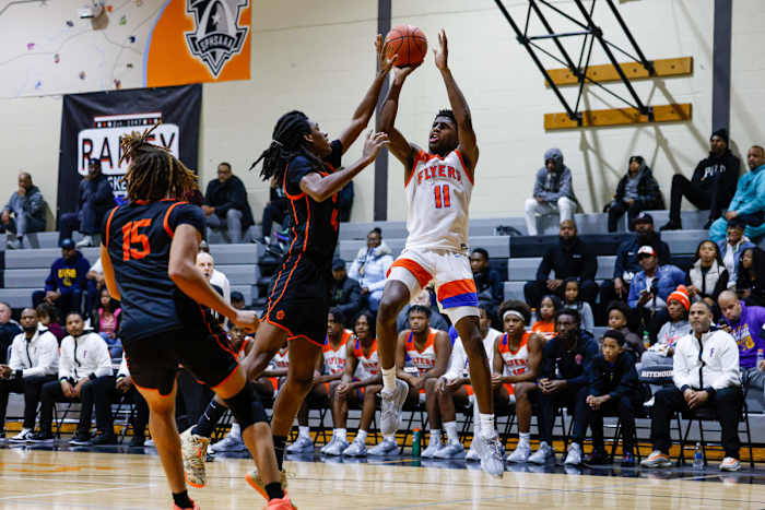 Douglass Oklahoma East St. Louis Illinois boys basketball December 16 2023 Nate Latsch 24979